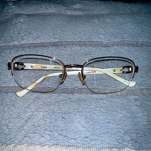 TURA Eyeglasses Frame MOD.R318 SAN 52 18 135 Half Rim G115